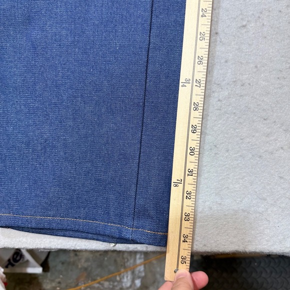 Wrangler Mens Cowboy Cut Original Fit Jeans 13MWZ 36x34 Dark Wash Cotton NEW - Picture 10 of 10